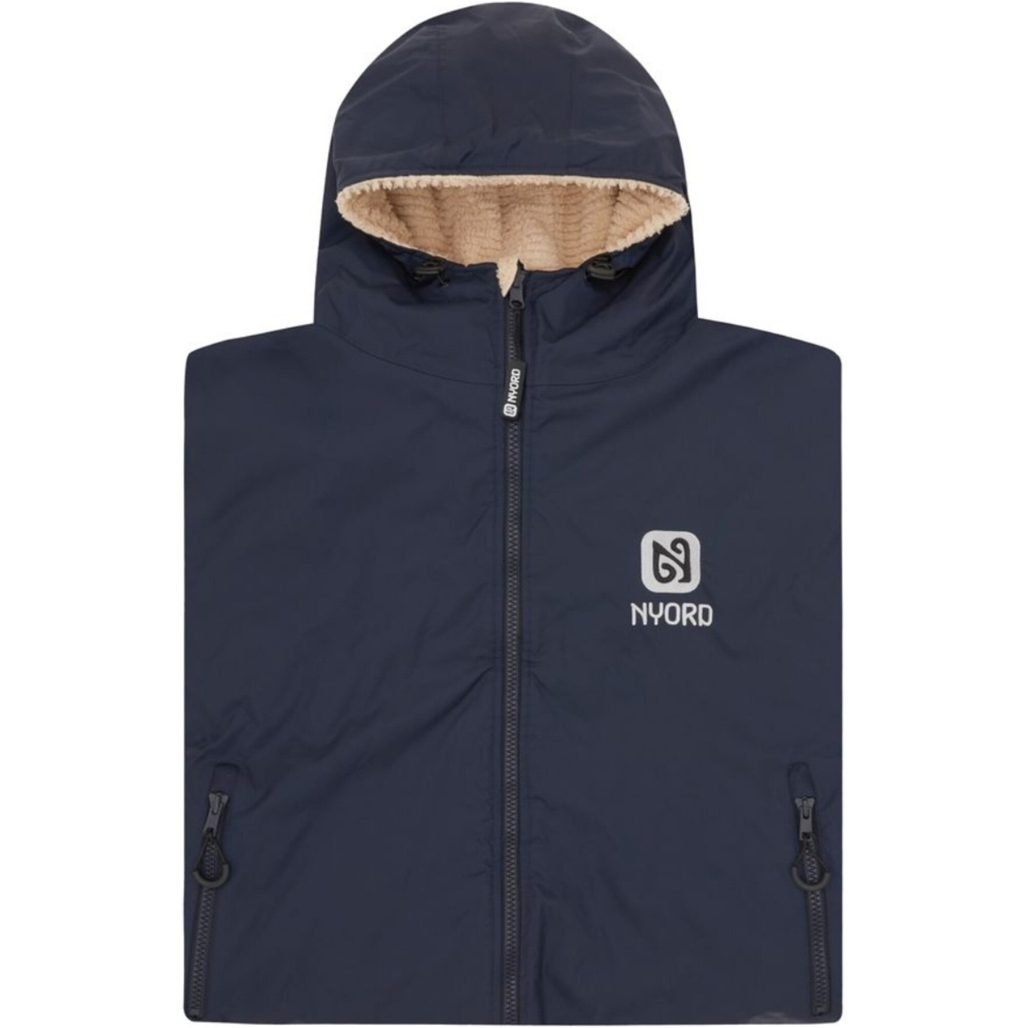 2025 Nyord Primaloft Outdoor Changing Robe ACC0005 - Navy / Ecru